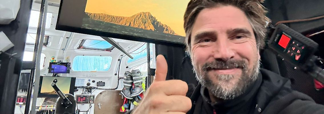 Weltumsegler Boris Herrmann hat bei der Vendée Globe Kap Hoorn passiert.