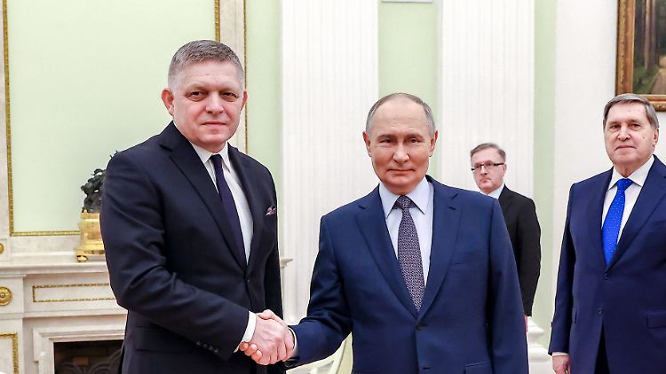 Am 22. Dezember durfte der slowakische Ministerpräsident Fico den russischen Präsidenten Putin in Moskau besuchen.