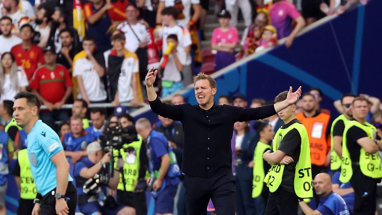 Fast die Ruhe selbst: Julian Nagelsmann.