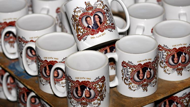 Die Gesichter von Kate und William findet man derzeit in Großbritannien auf allem, was man bedrucken kann - aber als Sonntagsbraten?