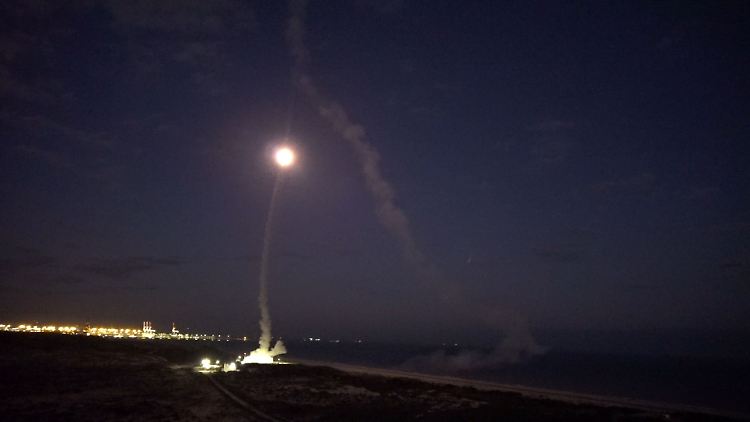 Bei Netiwot wurde eine Rakete abgefangen. (Archivbild)