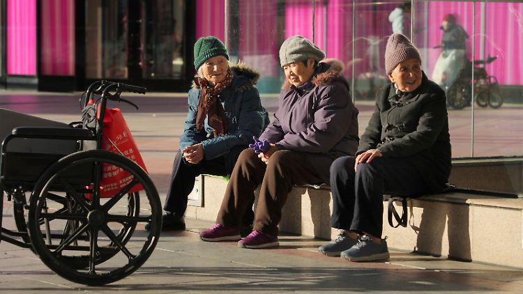 Experten rechnen bis 2050 mit 500 Millionen Rentnern in China.
