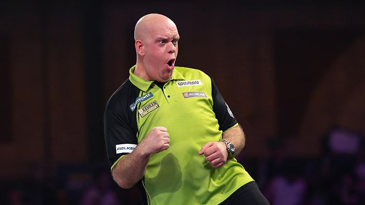 Vieles spricht gegen Michael van Gerwen - und doch steht der Niederländer im Halbfinale der Darts-WM.