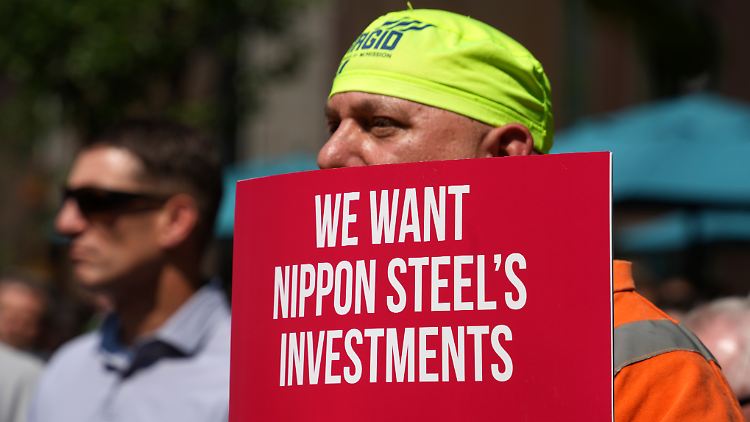 US Steel hatte an Biden appelliert, der Übernahme grünes Licht zu geben.
