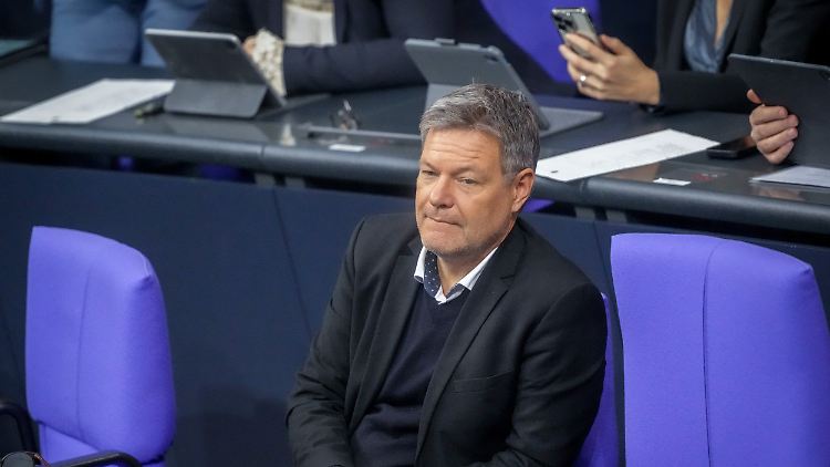 Als Teil der (Rest-)Ampel sitzt Habeck seit 2021 auf der Regierungsbank, auch nach der Bundestagswahl will er dort bleiben.