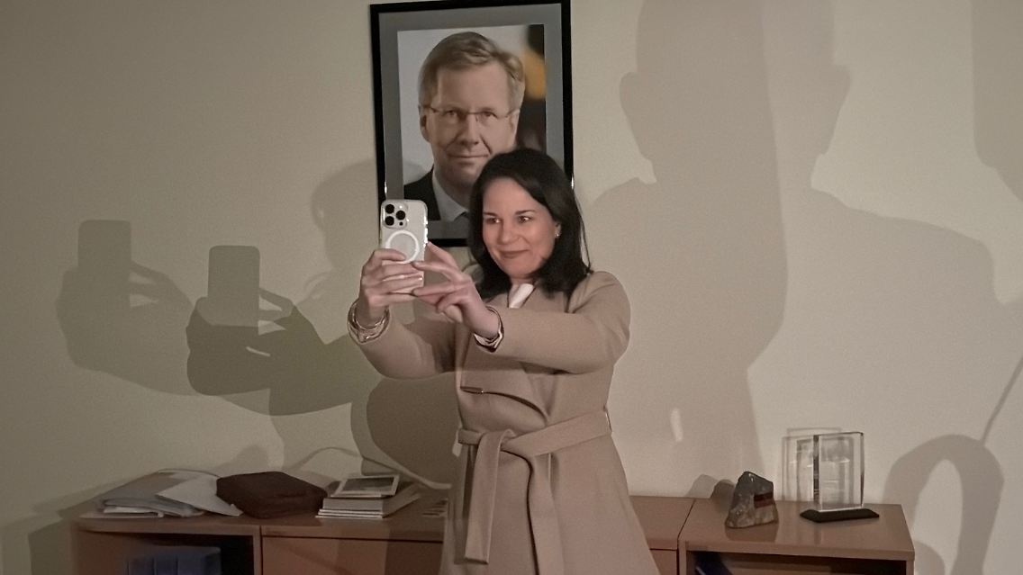 Die Außenministerin ist derzeit zu einem Besuch in Damaskus.
