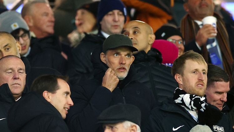 Interessierter Zuschauer: Thomas Tuchel.