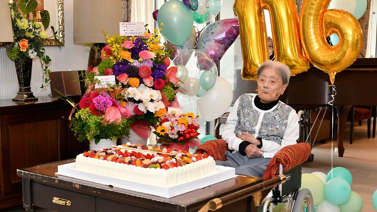 Nach dem Tod der 117-jährigen Spanierin Maria Branyas wurde Itooka im vergangenen Jahr zum ältesten Menschen der Welt erklärt.