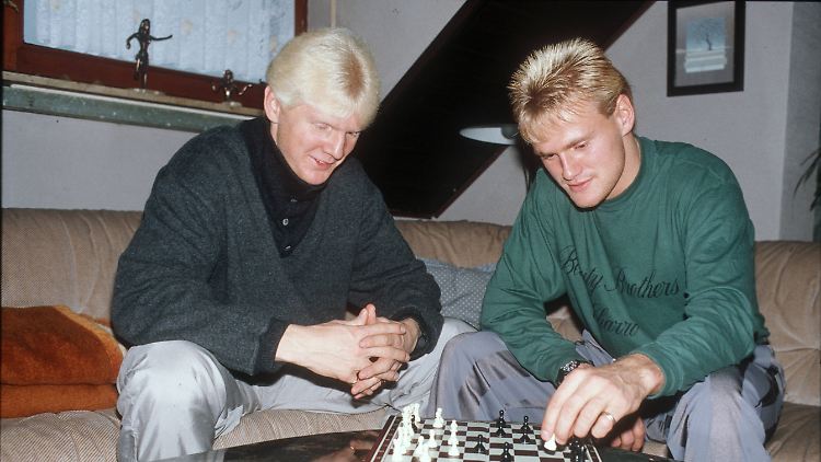 Stefan Effenberg und Jörg Neun teilten sich ein Zimmer. Nicht immer ging es so ruhig zu.