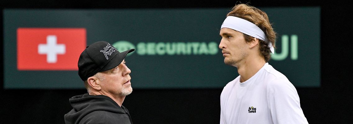 Boris Becker sieht den Druck auf Alexander Zverev steigen.