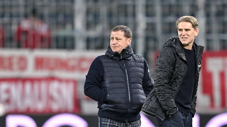 Max Eberl trägt gerne Karohosen.