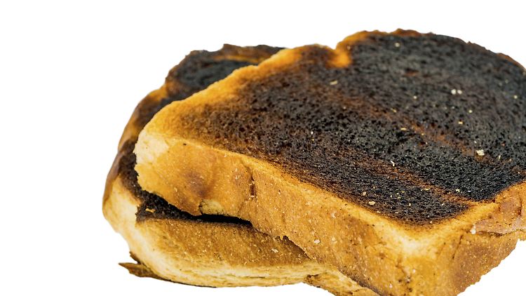 Je dunkler der Toast, desto mehr Acrylamid befindet sich darin. 