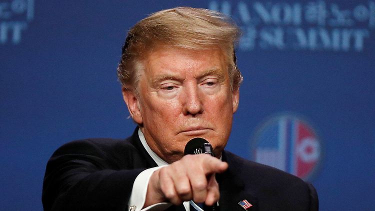 Zeigt gerne mit dem Finger auf andere: Donald Trump.