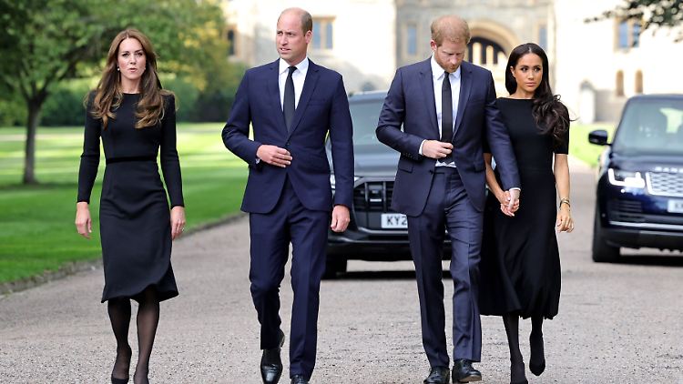 Einst galten sie als "Fabulous Four", jetzt herrscht zwischen Kate, William, Harry und Meghan Funkstille.