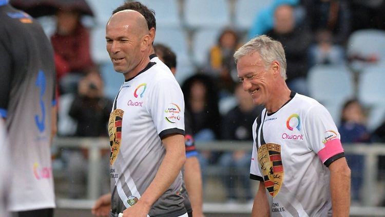Zidane und Deschamps sind jahrelange Wegbegleiter.