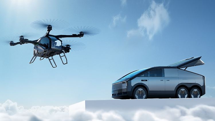 Als echtes Flugauto geht der Land Aircraft Carrier nicht durch. Doch auch am fliegenden Auto arbeitet Xpeng Aeroht.