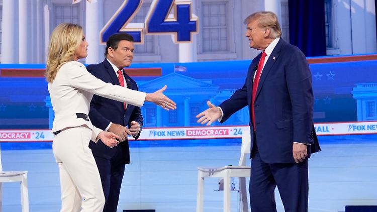 Trump soll im Interview mit Fox News einen großen Vorteil gehabt haben.