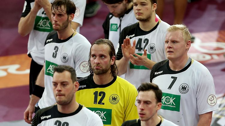 Die deutschen Handball-Nationalspieler schoben in Katar Frust.