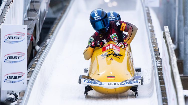 Francesco Friedrich und Simon Wulff wollen zusammen zu den Olympischen Spielen 2026.