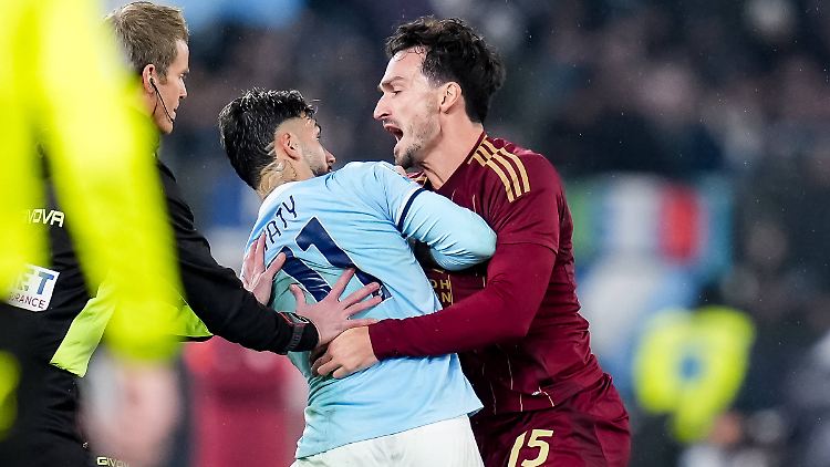 Hummels und Castellanos wurden am Derby-Abend keine Freunde mehr.