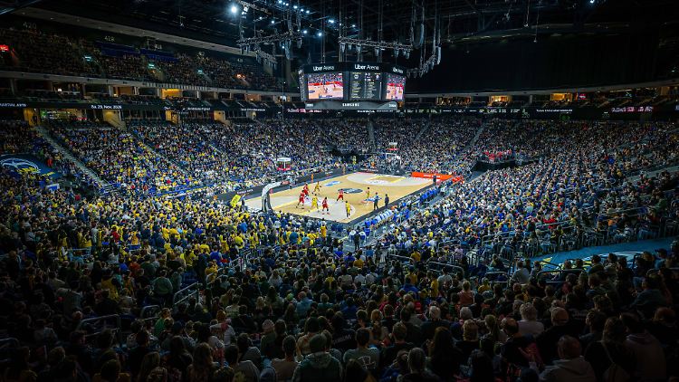 Die Heimstätte von Alba Berlin.