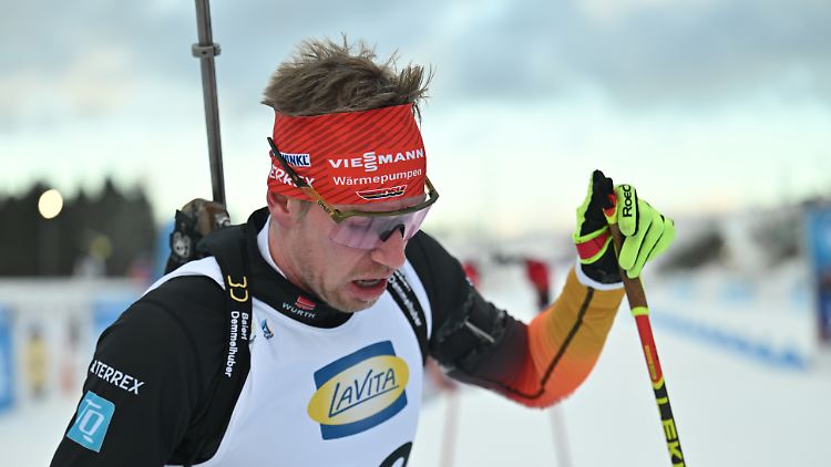 Johannes Kühn erlebte keinen guten Tag in Oberhof.