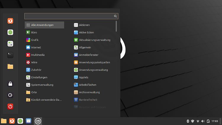 Linux Mint sieht auf den ersten Blick nicht wie Windows aus, aber auf der Benutzeroberfläche finden sich Umsteiger schnell zurecht.