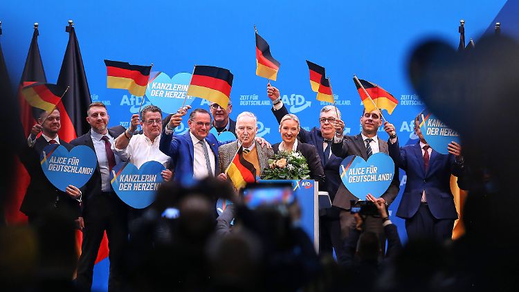 Nach der Kür von Kanzlerkandidatin Weidel arbeitet sich die AfD Punkt für Punkt durch ihr Bundestagswahlprogramm.