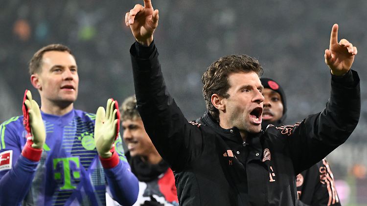 Thomas Müller hat offenbar noch Lust, weiter mit dem FC Bayern zu feiern.