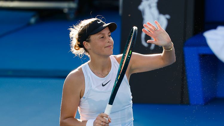 Tatjana Maria war auch nach der langen Pause ganz bei sich.