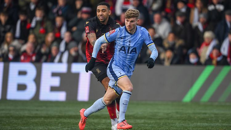 Timo Werner (rechts) bleibt in London glücklos.