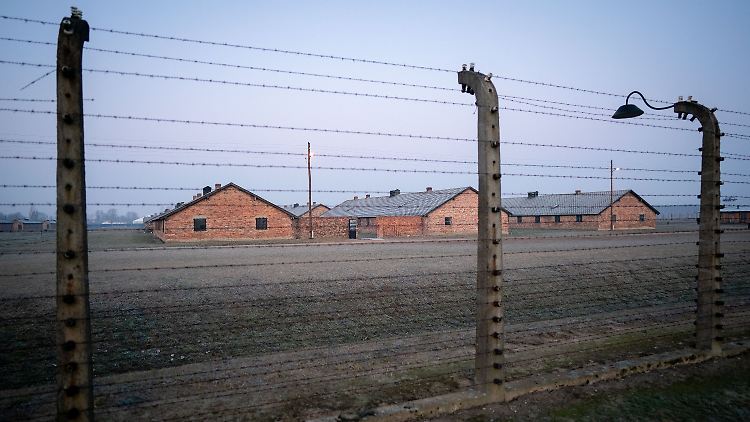 Im Vernichtungslager Auschwitz-Birkenau in Polen ermordeten die Nazis mehr als eine Million Menschen.