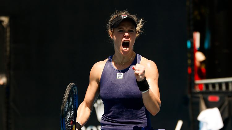 Laura Siegemund gewann einen echten Tennis-Marathon.