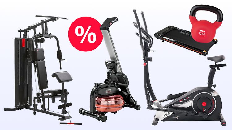 Ausstattung für einen der beliebtesten Vorsätze: Lidl hat zahlreiche Fitnessgeräte zum Top-Preis im Angebot.
