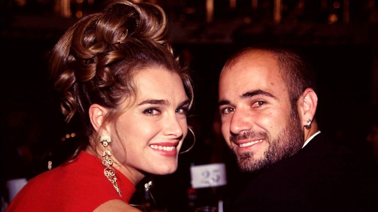 Das ging nicht gut: Brooke Shields und Andre Agassi.