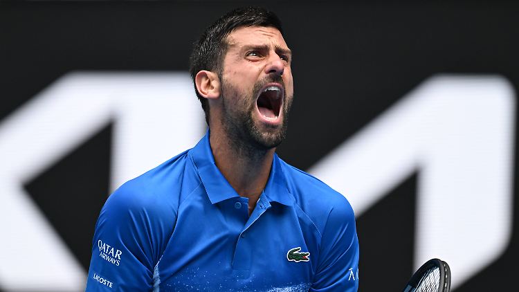 Für Djokovic gibt es im zweiten Spiel einen Rekord.