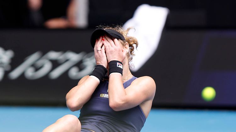 Laura Siegemund versagte nicht.