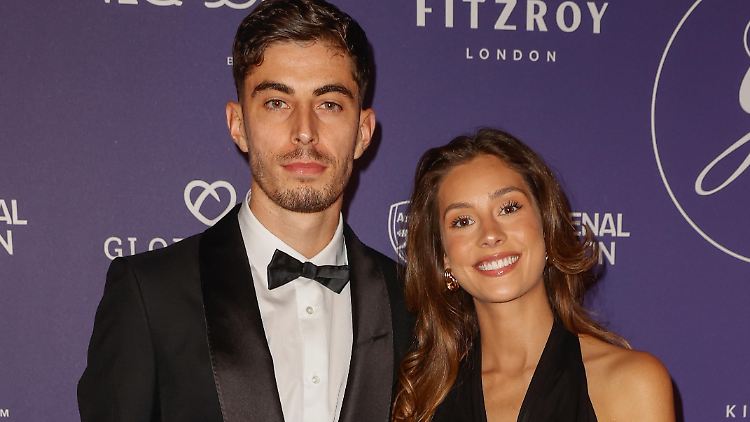 Kai und Sophia Havertz - seit vergangenem Juli verheiratet.