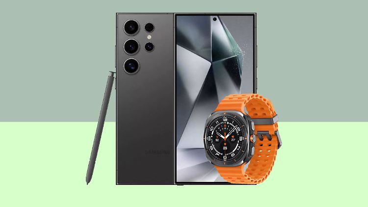 Samsungs Galaxy S24 Ultra und die Galaxy Watch Ultra lassen sich gerade zu günstigen Konditionen schießen.
