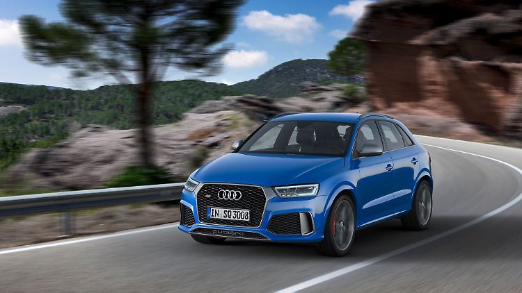 Den Q3 - hier in einer besonders sportlichen RS-Version - hat Audi schon seit 2011 im Programm.
