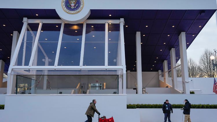 Noch ist in Washington nicht alles fertig.