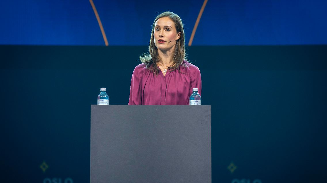 Die Sozialdemokratin Sanna Marin war von 2019 bis 2023 finnische Ministerpräsidentin.
