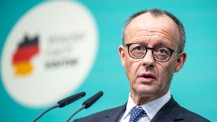 Will nicht angstvoll Richtung Washington blicken: Unionskanzlerkandidat Merz.