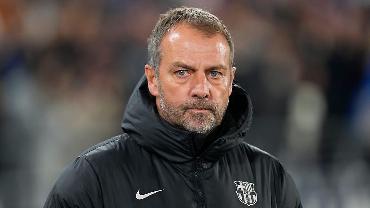 Hansi Flick vor dem Spiel gegen Getafe.