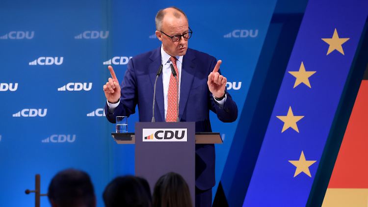Merz will ein Bündnis mit den Grünen nicht ausschließen.