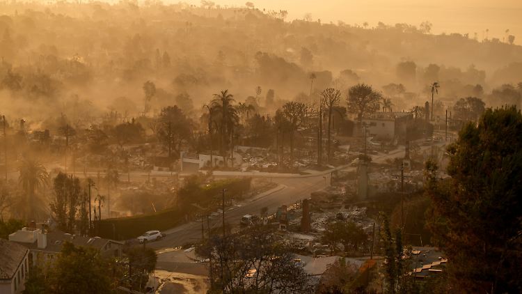 Viele Tausend Häuser in Los Angeles stehen nun nicht mehr.
