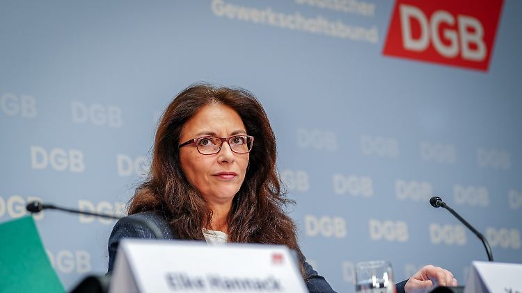 DGB-Vorsitzende Jasmin Fahimi warnt die kommende Bundesregierung vor einem Sparkurs.