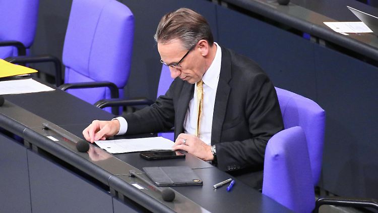 Der Bundesminister der Finanzen, Jörg Kukies von der SPD.