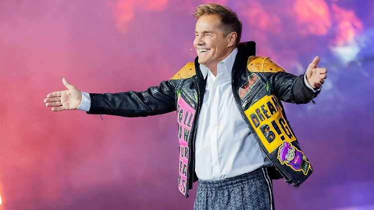 Stolz auf seine Eltern: Dieter Bohlen.