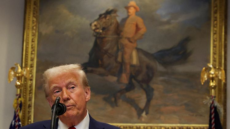 Donald Trump setzt auf Zölle. 